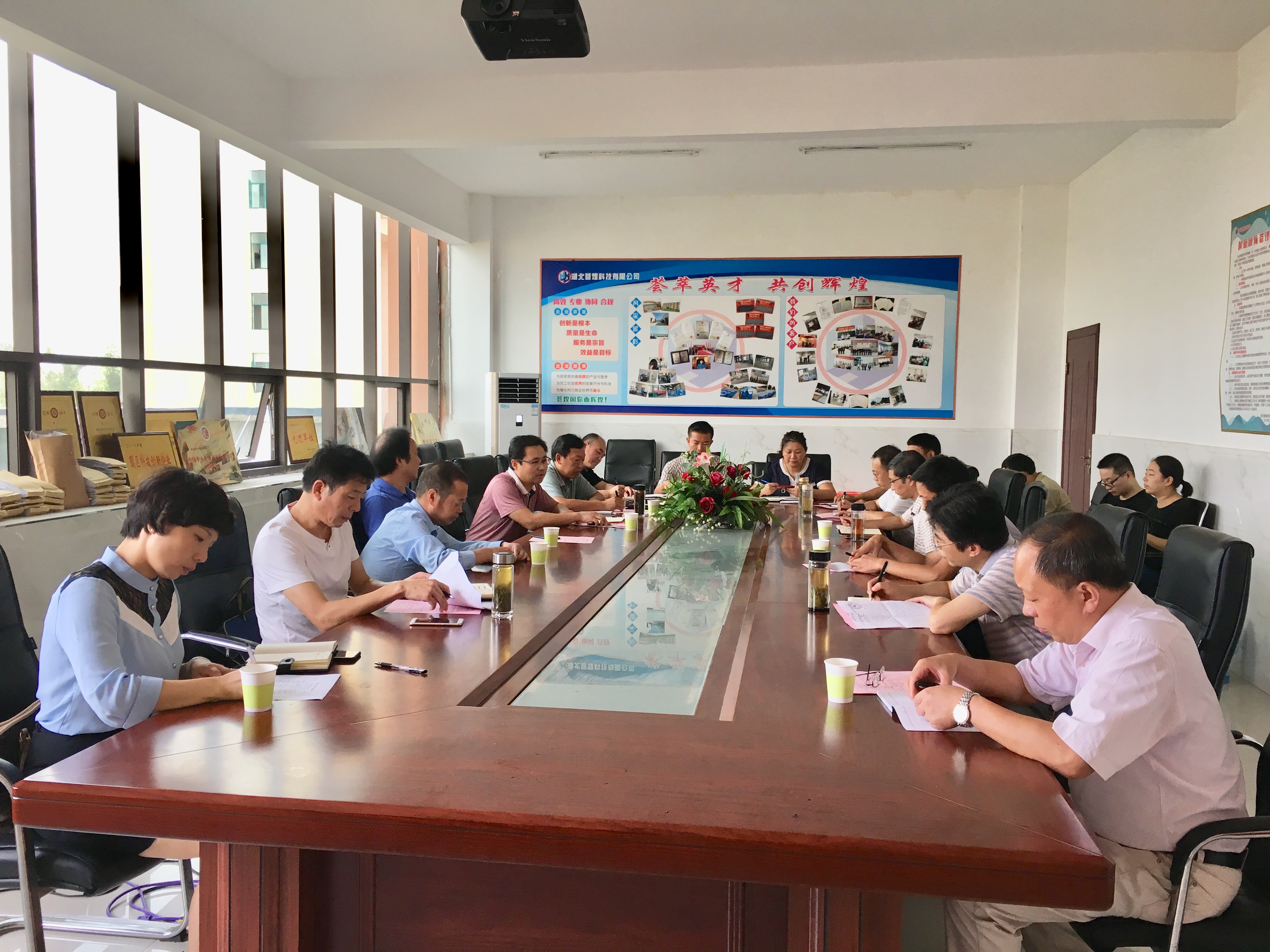 麻城市政协来我公司进行新三板挂牌调研